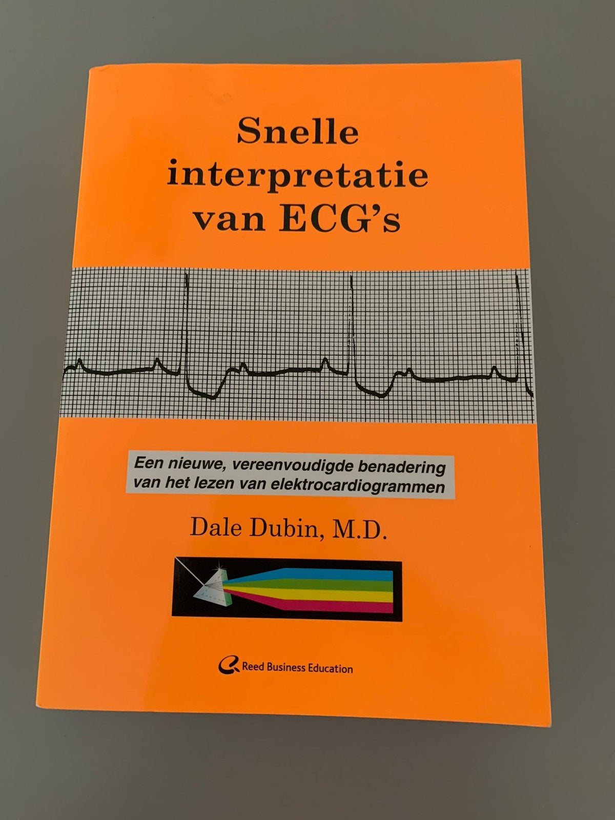Snelle interpretatie van ECG in kleur, Boeken, Ophalen of Verzenden, Beta, Zo goed als nieuw, HBO
