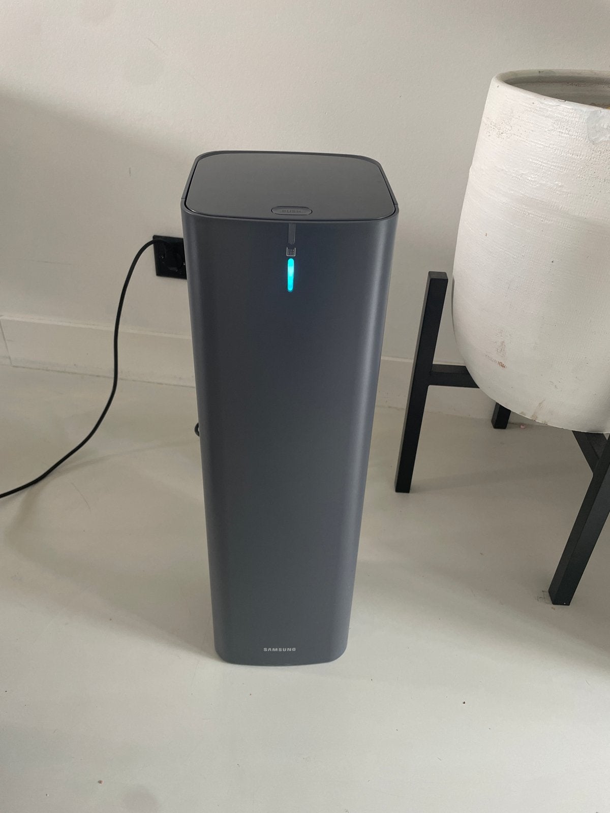 Samsung Clean Station VCA-SAE90/WA - Stofzuiger Leegstation, Witgoed en Apparatuur, Stofzuigers, Automatisch legen, Steelstofzuiger