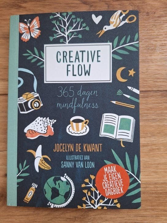 Creative Flow: 365 dagen mindfulness dagboek, Boeken, Ophalen of Verzenden, Nieuw, Overige onderwerpen, Jocelyn de Kwant