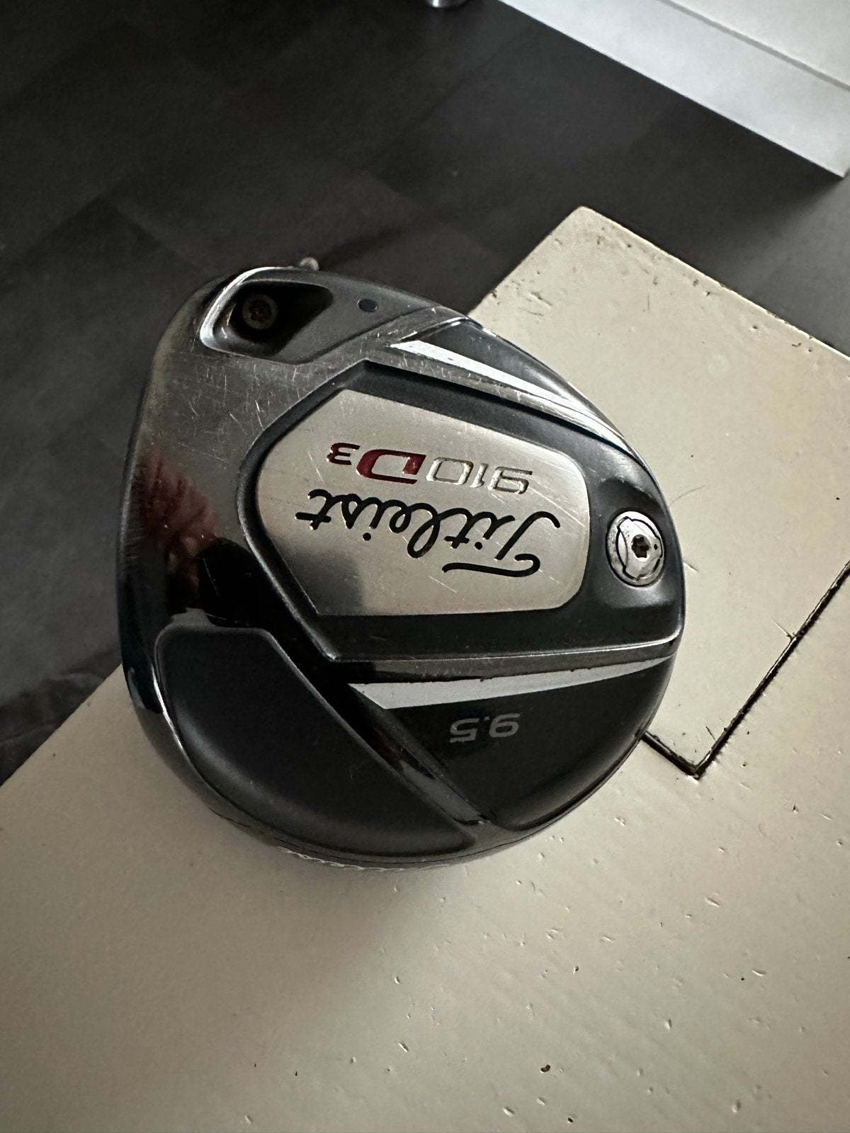 Titleist 910 D3 Driver 9.5 met Mitsubishi Rayon shaft, Ophalen of Verzenden, Gebruikt, Club