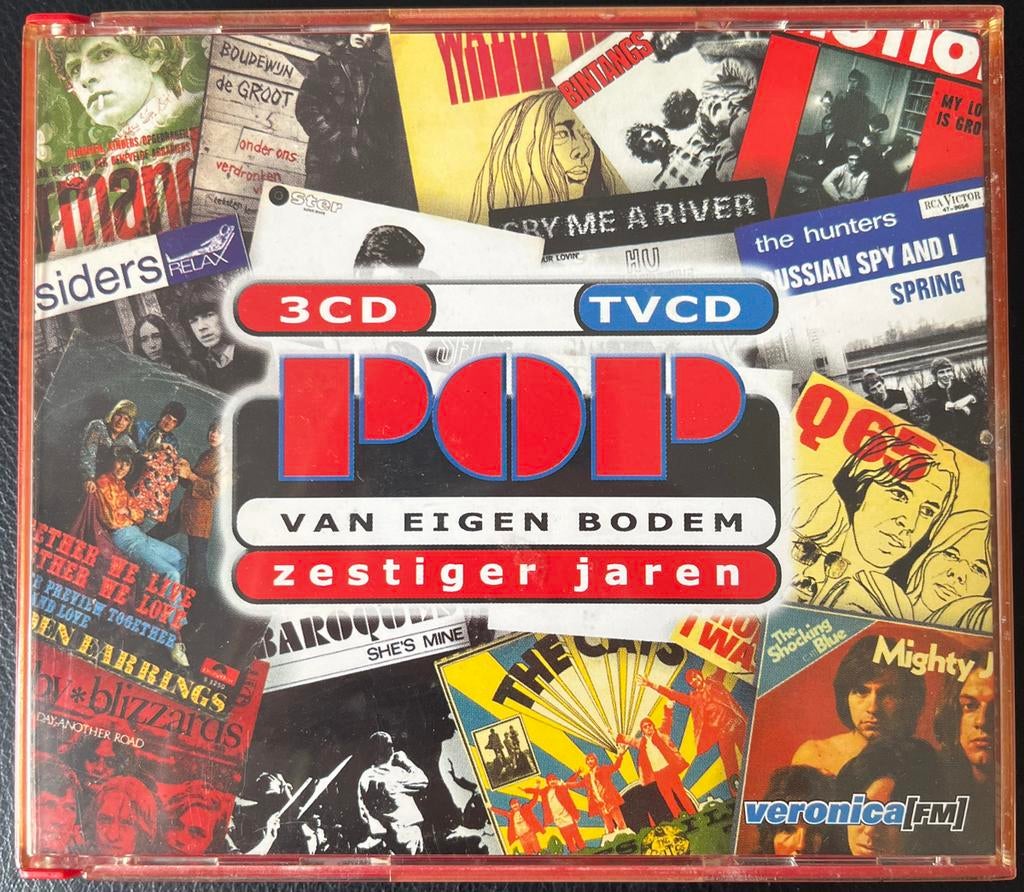 Pop van Eigen Bodem: Zestiger Jaren 3CD, Ophalen of Verzenden, 1960 - 1969, Gebruikt, Boxset