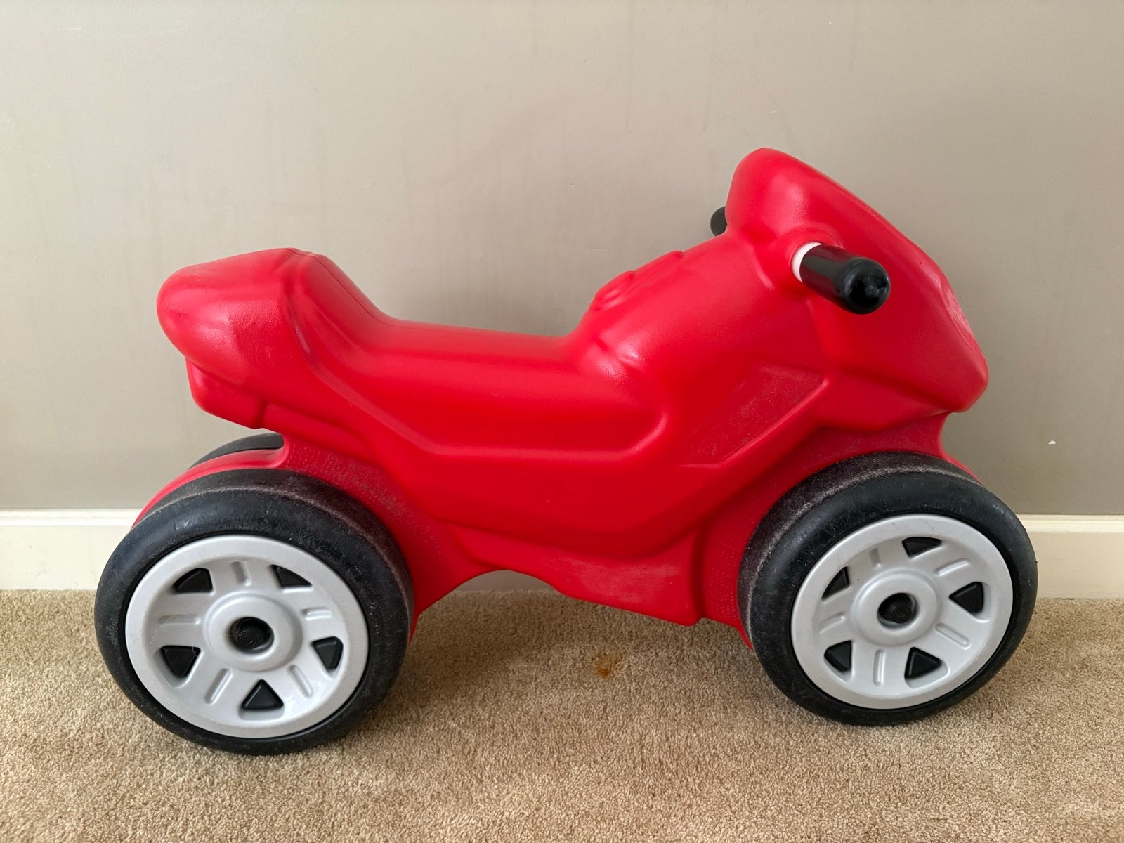 Rode loopmotor voor kinderen, Ophalen, Gebruikt, Loopfiets