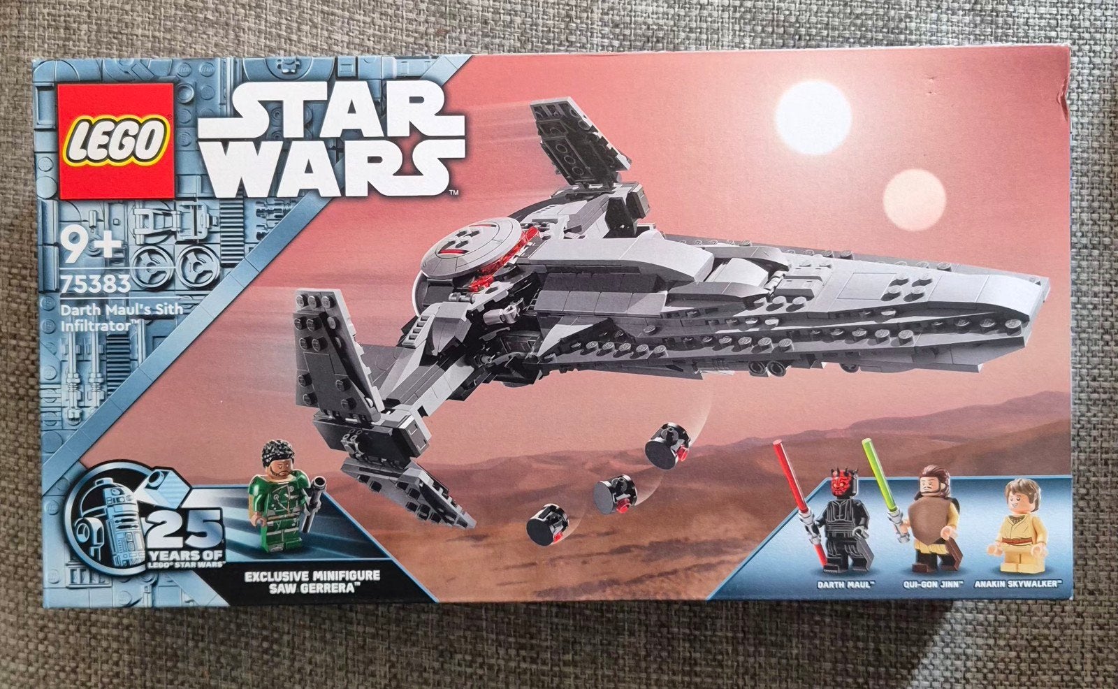Lego StarWars 75383 Darth Maul's Sith Infiltrator., Star Wars, Lego, Nieuw, Ophalen of Verzenden