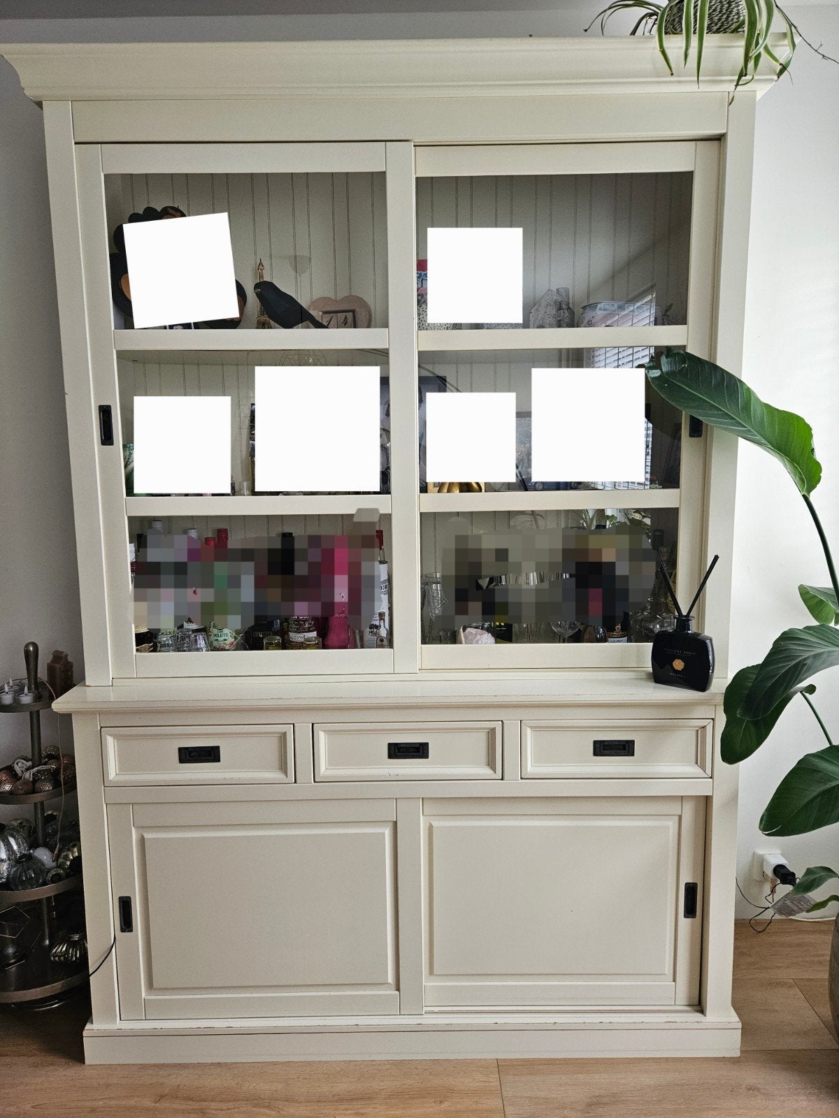 Buffetkast b160xh228xd50 cm, Ophalen, Gebruikt, 200 cm of meer, 150 tot 200 cm