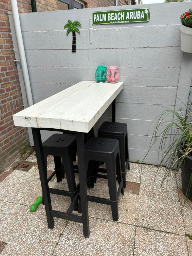 Tuin bartafel, Tuin en Terras, Ophalen of Verzenden, Gebruikt