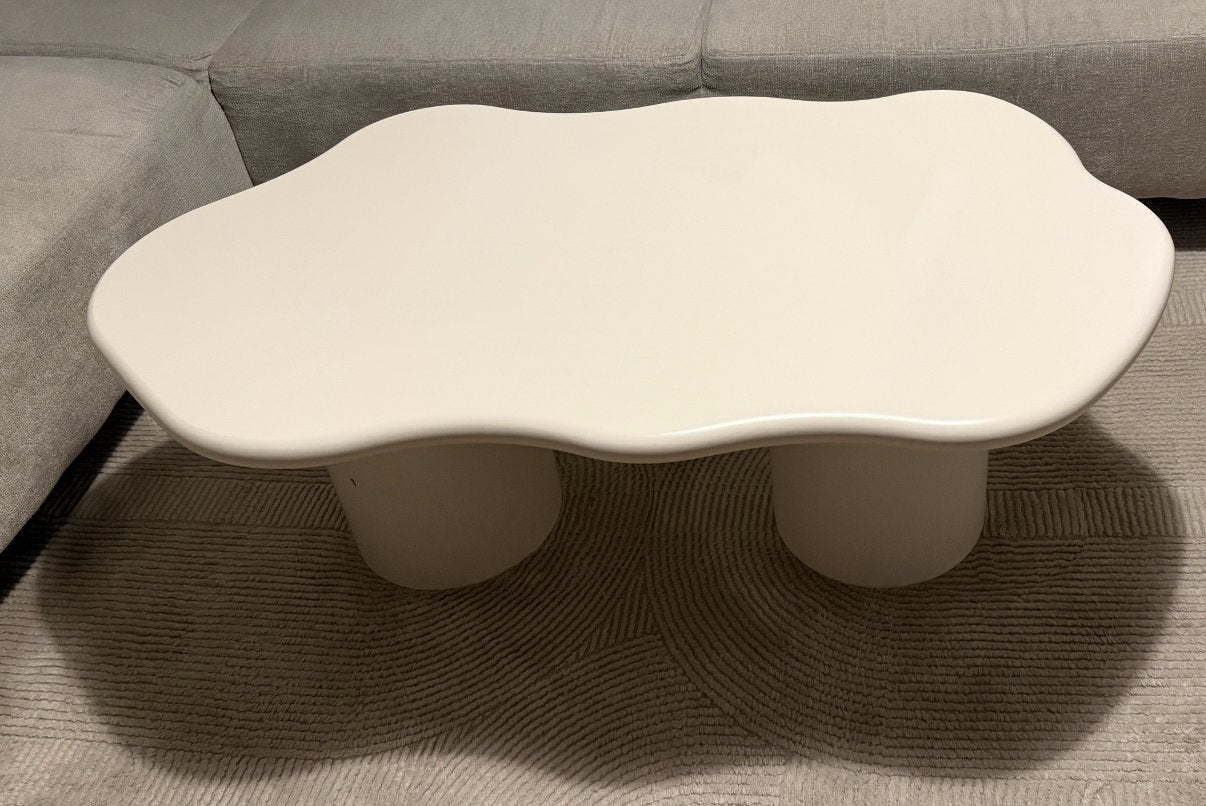 Salof tafel betonlook, Huis en Inrichting, Ophalen, Overige materialen, Gebruikt, 100 tot 150 cm