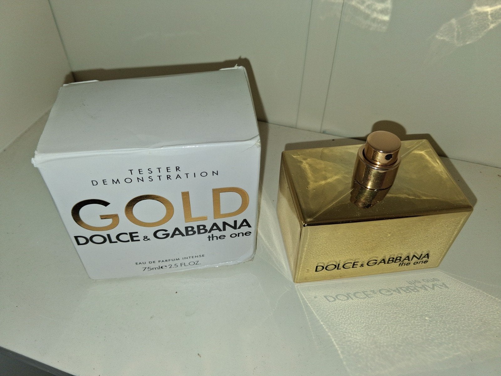 Dolce & Gabbana The One Gold Eau de Parfum Intense 75ml, Ophalen, Zo goed als nieuw