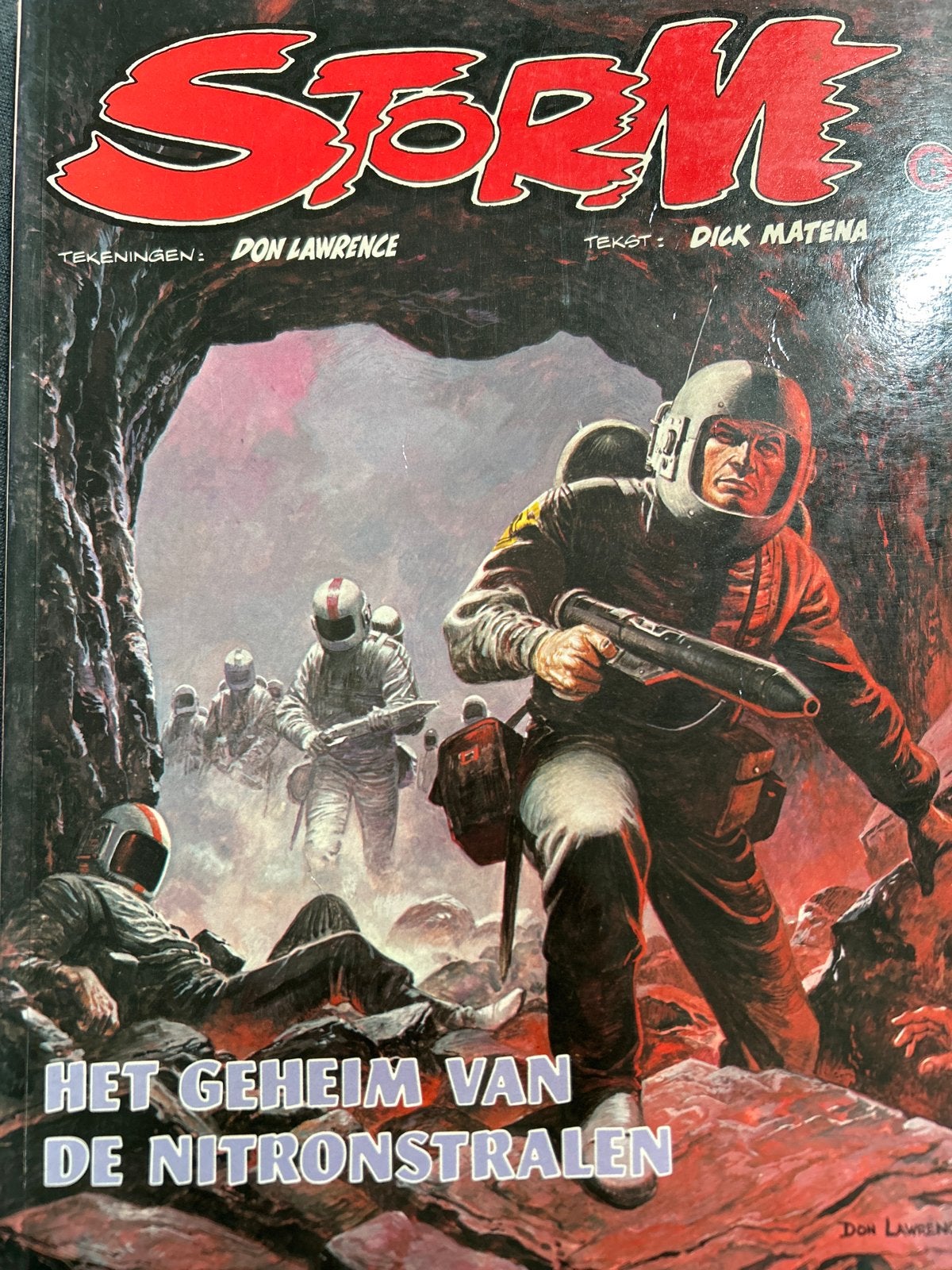 Storm: Het Geheim van de Nitronstralen - Episch Scienceficti, Eén stripboek, Ophalen of Verzenden, Gelezen