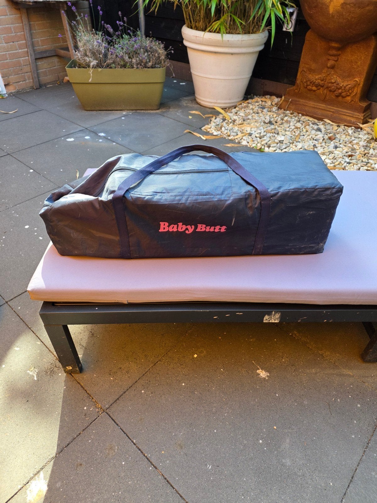 Baby Butt Reisbed - Zeer Goed Onderhouden, Huis en Inrichting, Slaapkamer | Bedden, Ophalen, Zo goed als nieuw, Overige maten