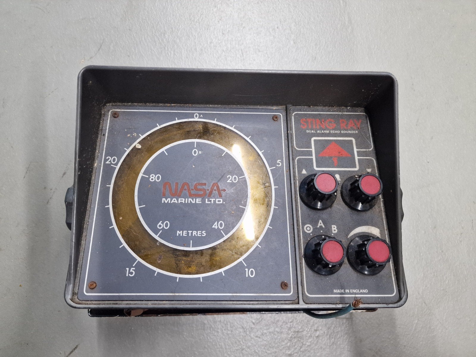 Nasa Dieptemeter Sting ray, Watersport en Boten, Ophalen of Verzenden