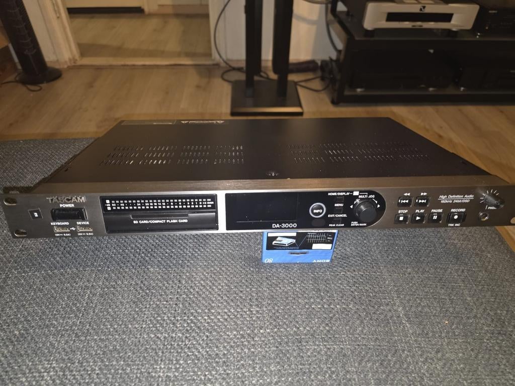 Tascam DA-3000 High Definition Audio Recorder, Ophalen of Verzenden, Zo goed als nieuw, Audio