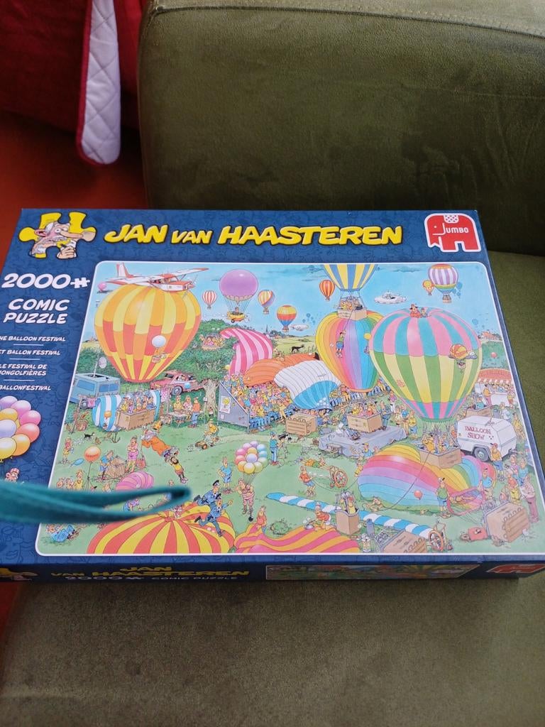De ballon festival jan van haastren 2000 compleet, Ophalen, Meer dan 1500 stukjes, Zo goed als nieuw
