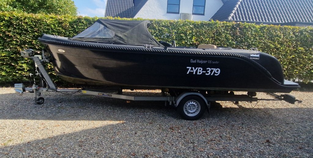 Oud Huijzer 616 sloep 60pk, Watersport en Boten, 60 pk, Tender, Gebruikt, 6 m