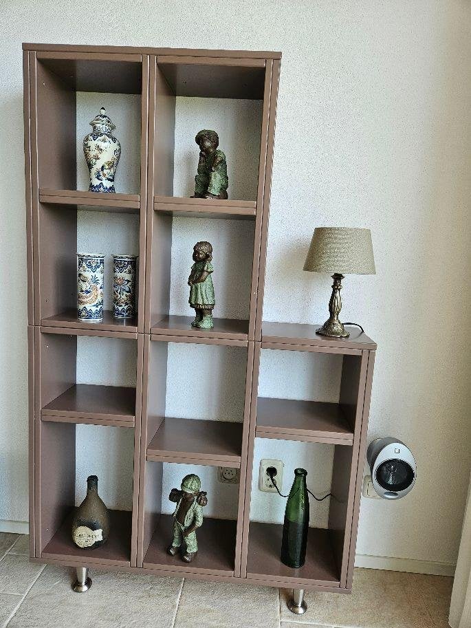 Leuke open vakkenkast / boekenkast, Ophalen, Met plank(en), 50 tot 100 cm, Zo goed als nieuw