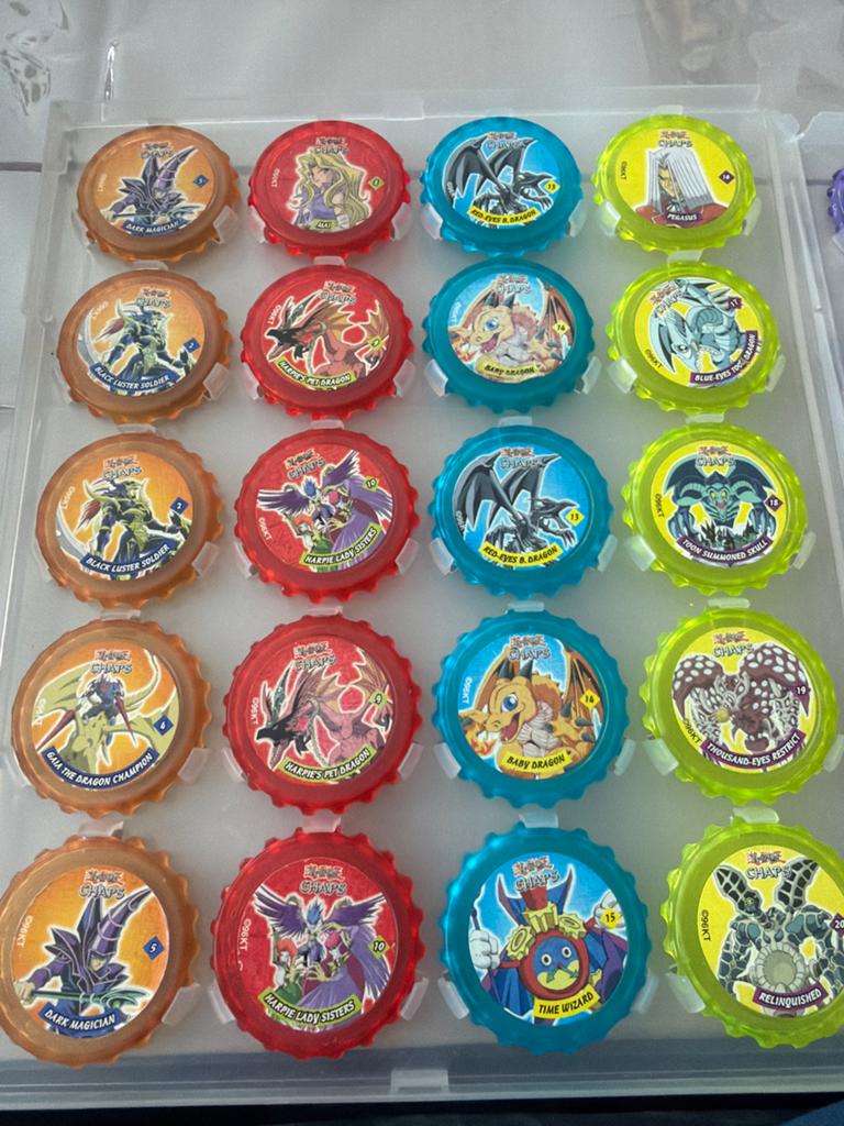 Yu gi oh tazo’s flippo, Ophalen, Zo goed als nieuw