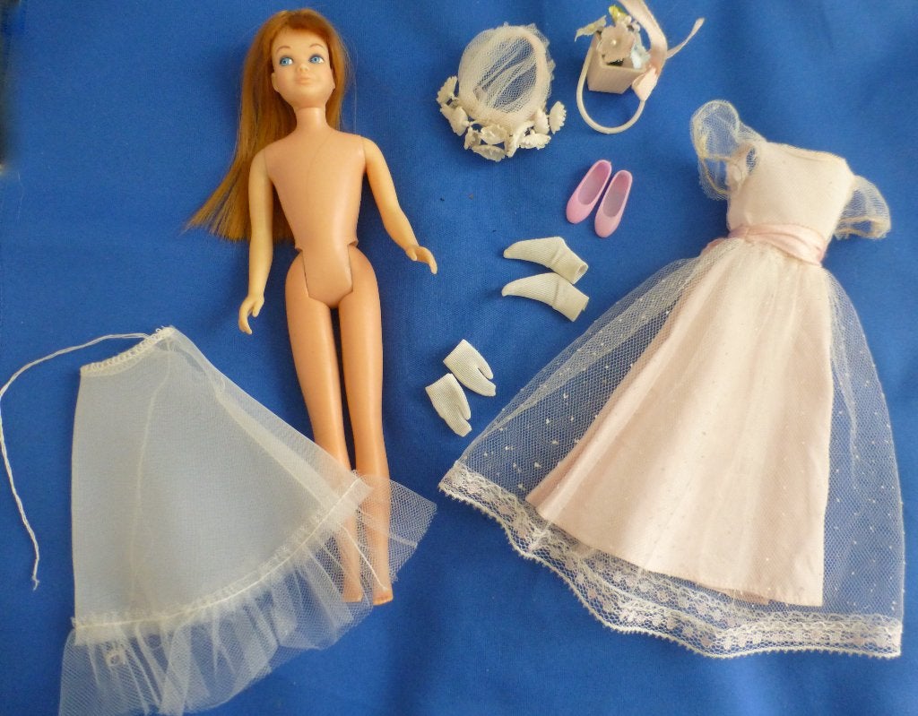 Vintage Pink Skipper in Junior Bridesmaid, Verzamelen, Ophalen of Verzenden, Zo goed als nieuw, Pop