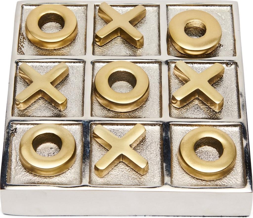 Riviera Maison Beeld Boter Kaas & Eieren spel - RM Noughts &, Ophalen of Verzenden, Overige materialen