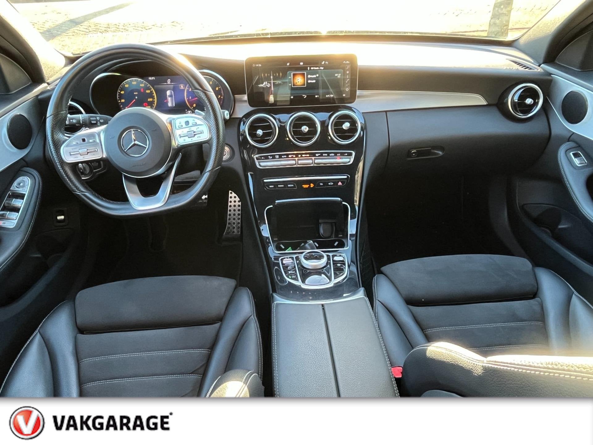Mercedes-Benz C-klasse Estate 160 Business Solution AMG Limi, 12 maanden, 4 cilinders, Zwart, 1430 kg