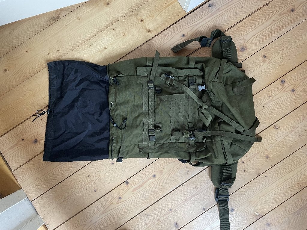 backpack lowe alpine 100l kl saracen olive, Ophalen of Verzenden, Landmacht, Nederland, Overige typen