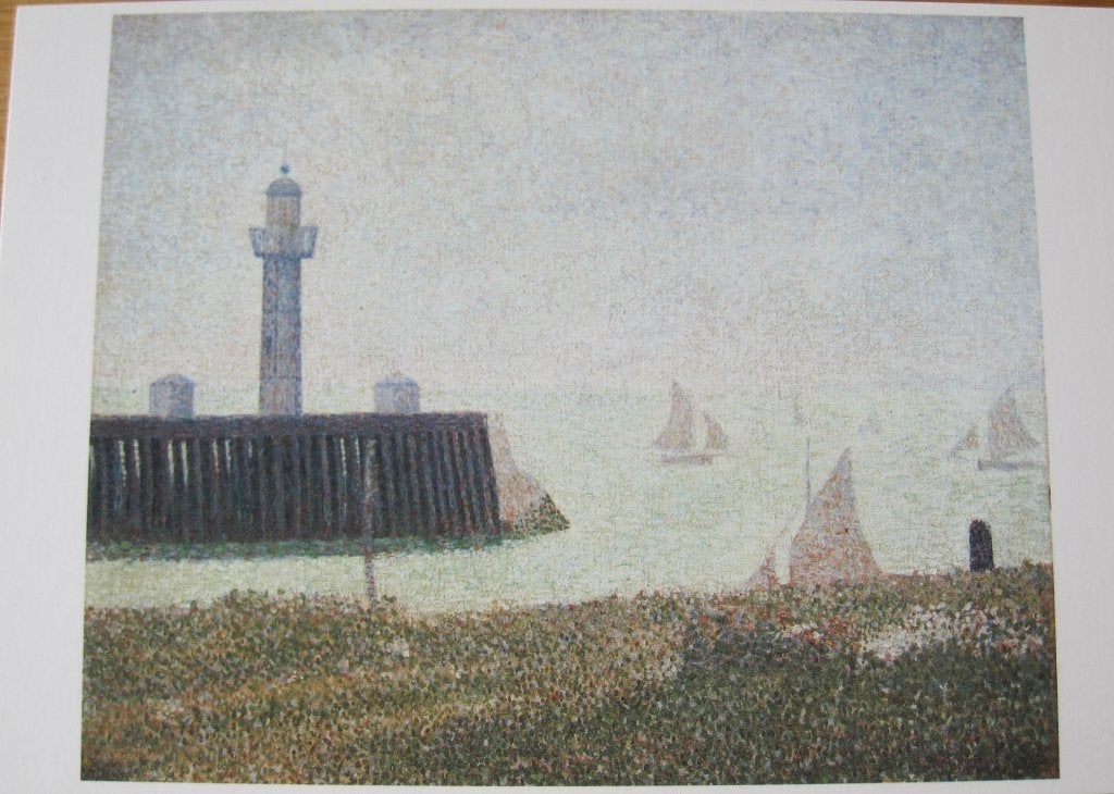 Georges Seurat - Havenhoofd in Honfleur - 1886 - nieuw, Verzenden, 1980 tot heden, Ongelopen, Overige thema's
