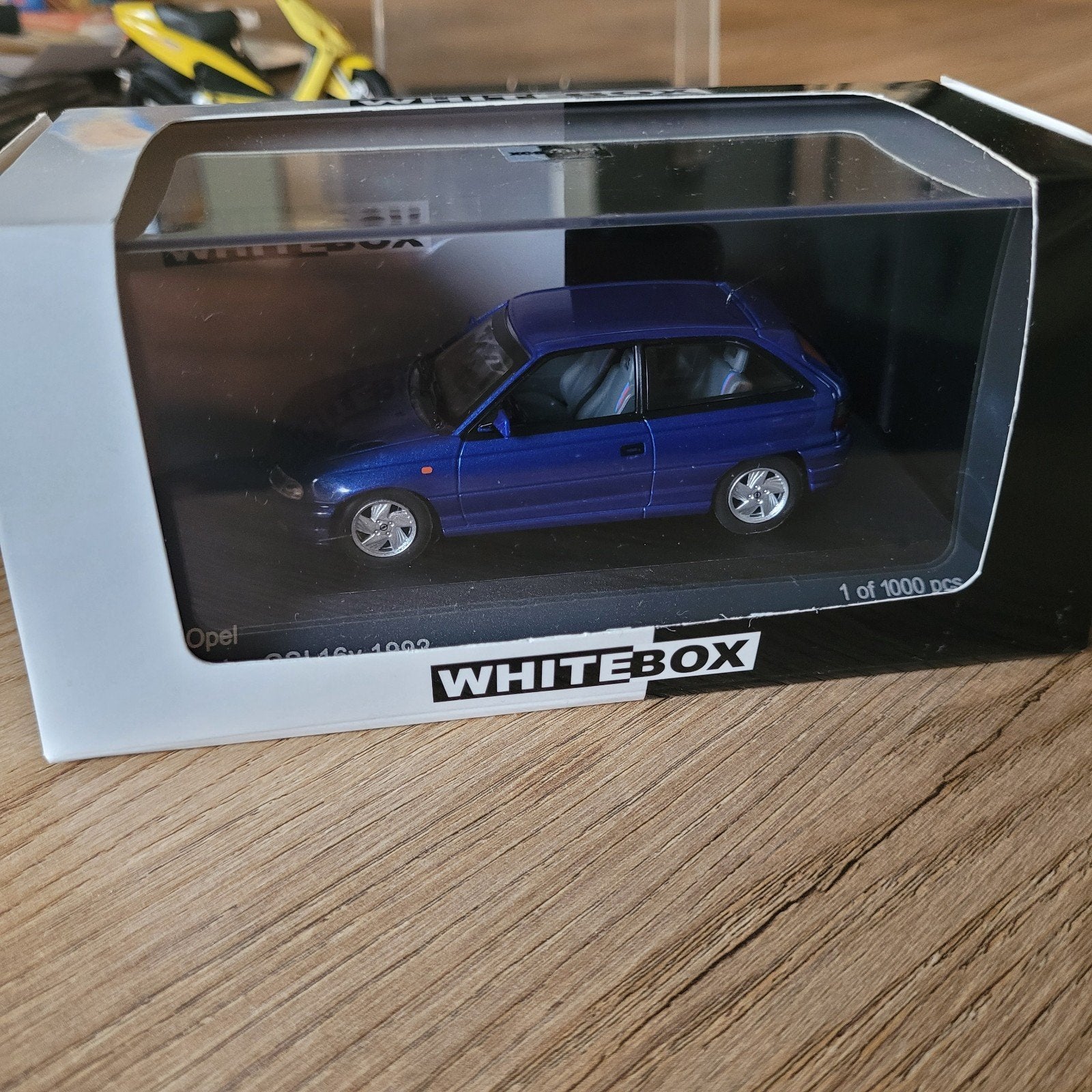 Opel Astra Gsi 16v 1:43 Whitebox, Ophalen of Verzenden, Auto, MiniChamps