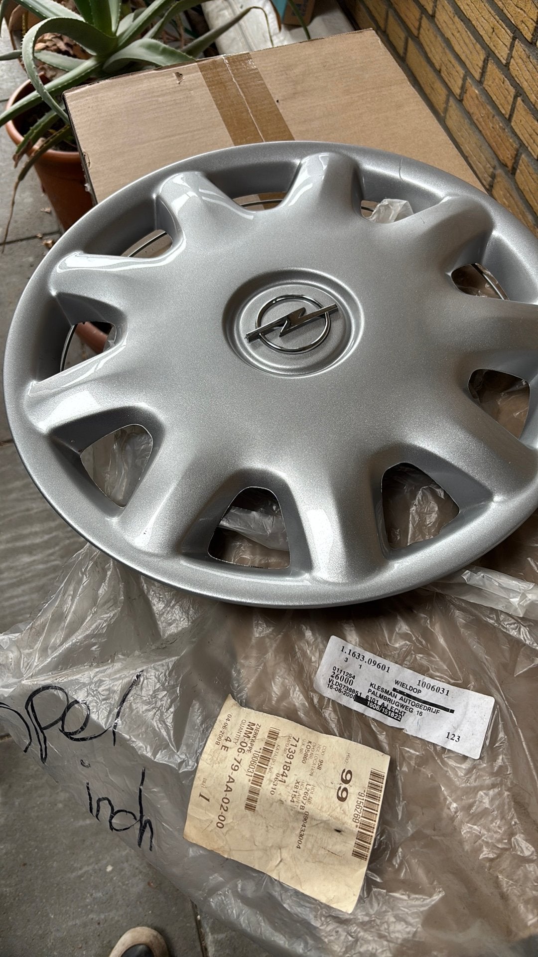 Opel Astra wieldop 15 inch - Nieuw, Ophalen, Nieuw