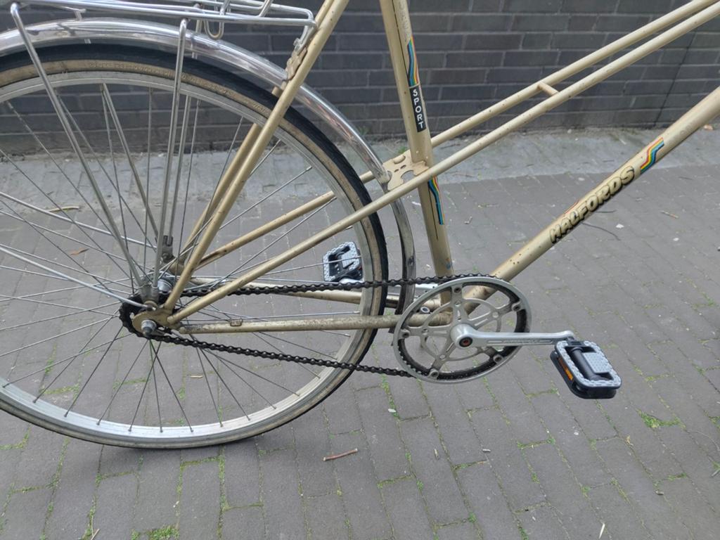 Vintage Halfords Sportfiets - Goudkleurig, Velgrem, Versnellingen, Ophalen, Overige merken