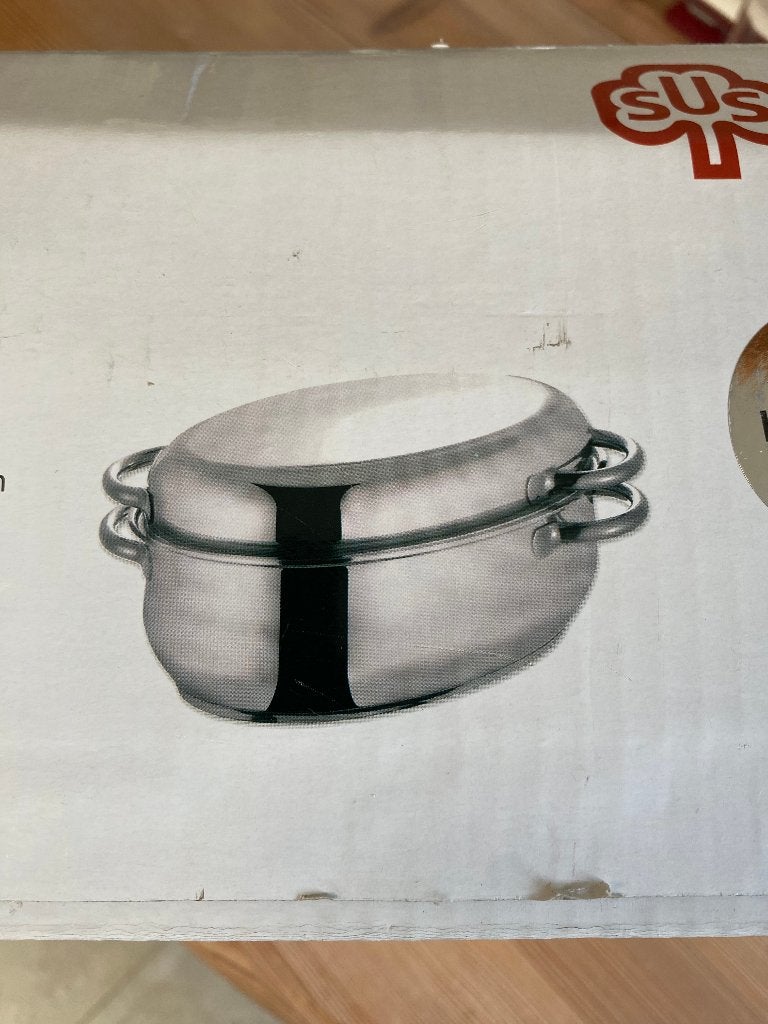 Braadpan Schulte Ufer, Ophalen, Zo goed als nieuw, Rvs, Braadpan