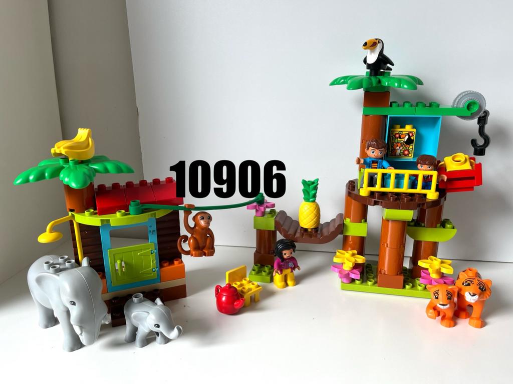 Lego Duplo 10906 - Tropische Eiland, Kinderen en Baby's, Speelgoed | Duplo en Lego, Ophalen of Verzenden, Gebruikt, Duplo