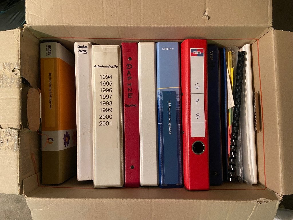 Ordners, Diversen, Ophalen, Gebruikt