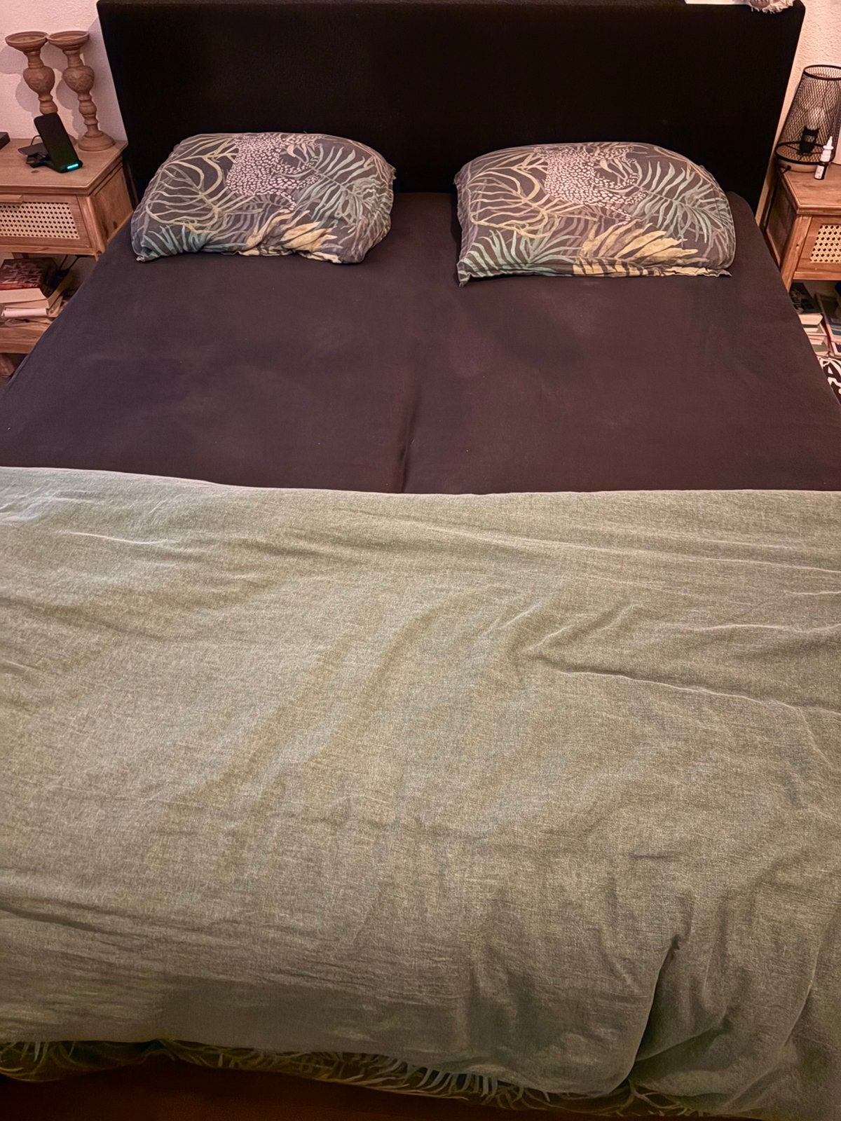 Karlsson Boxspring 140*200, Ophalen, Gebruikt, Tweepersoons, 140 cm
