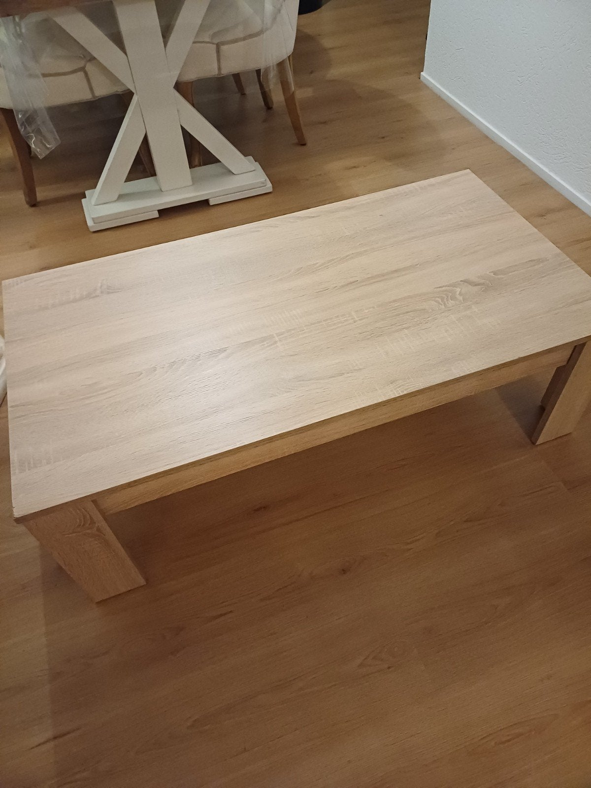 Salon tafel, Huis en Inrichting, Tafels | Salontafels, Gebruikt, Minder dan 50 cm, 50 tot 100 cm, 100 tot 150 cm, Rechthoekig
