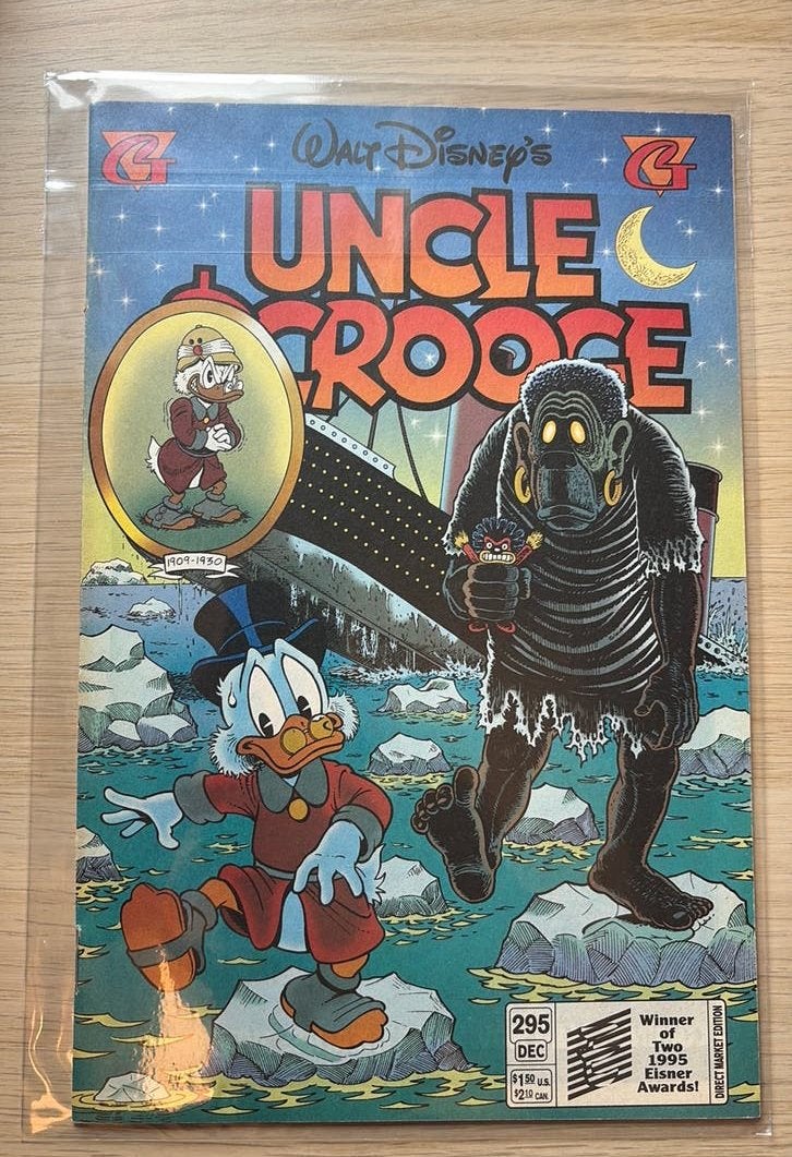 Uncle scrooge 295 don rosa bombi de zombi zeldzaam, Eén comic, Ophalen of Verzenden, Zo goed als nieuw, Amerika