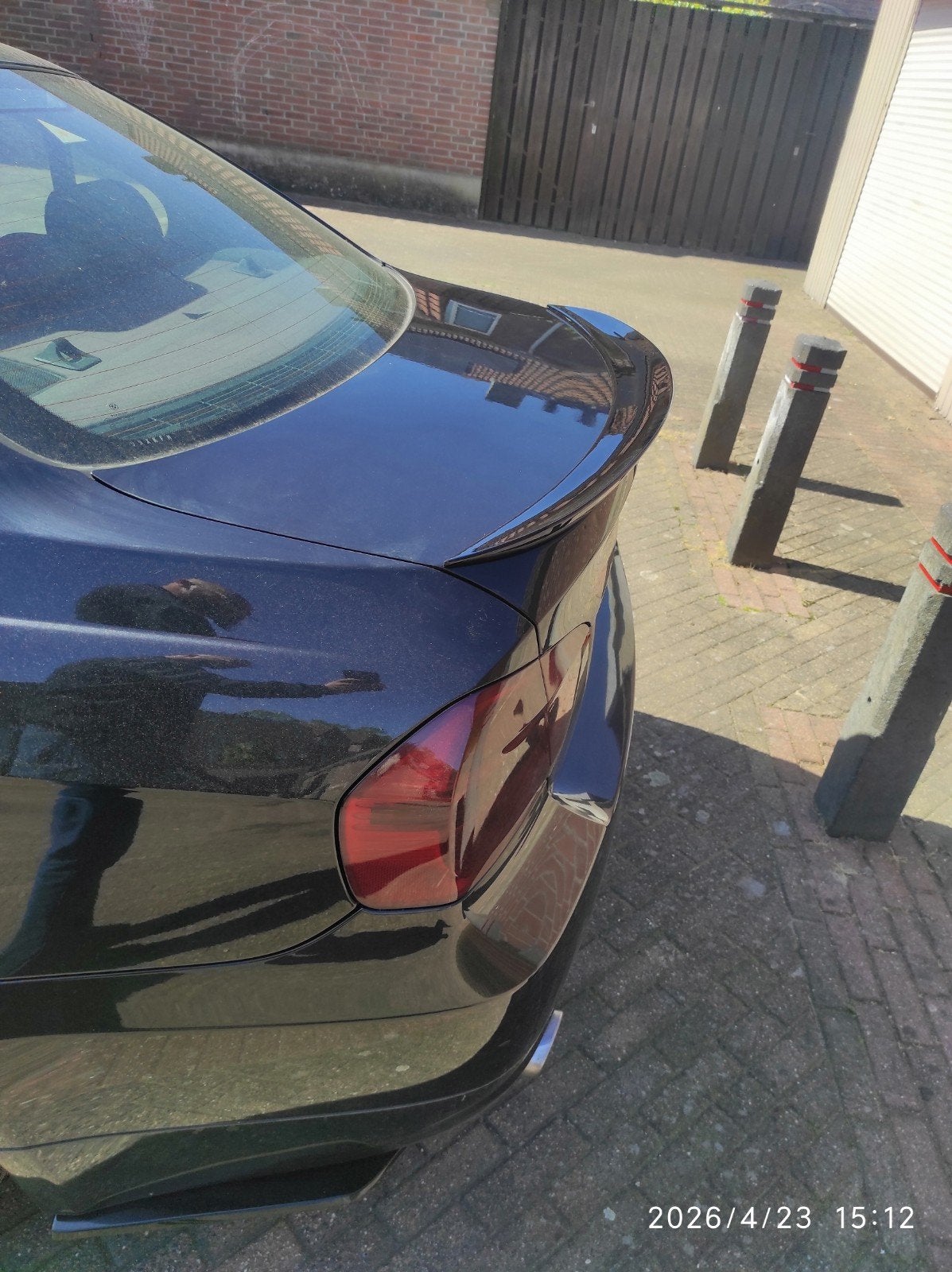 Achterklep spoiler voor BMW E90 E92 E93 sedan, Gebruikt, Achterklep, Ophalen of Verzenden, Achter