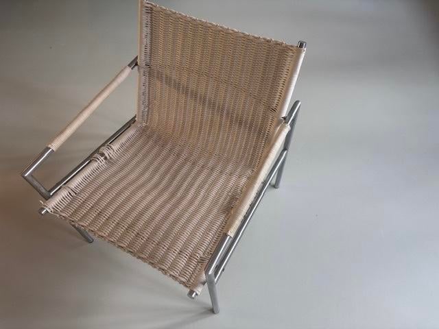Martin Visser SZ 01 fauteuil - Riet is stuk, Ophalen