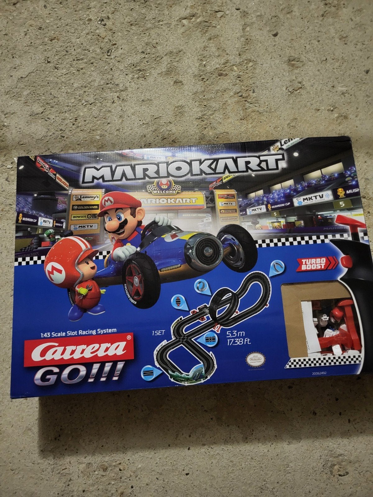 Mariokart Carrera Go Racebaan, Ophalen, Zo goed als nieuw