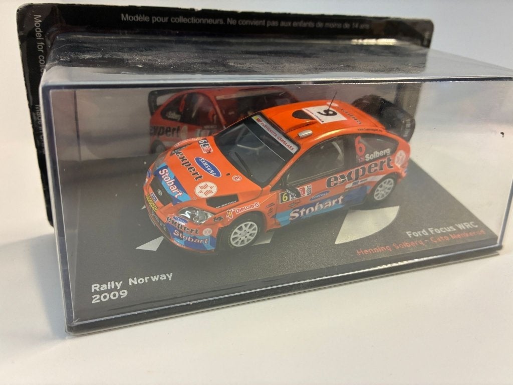 49870: Ford Focus WRC - Solberg/Menkerud - Rally Norway 2009, Auto, Nieuw, Ophalen of Verzenden, Bachsatztstr. 54 D 72131 Ofterdingen, Germany