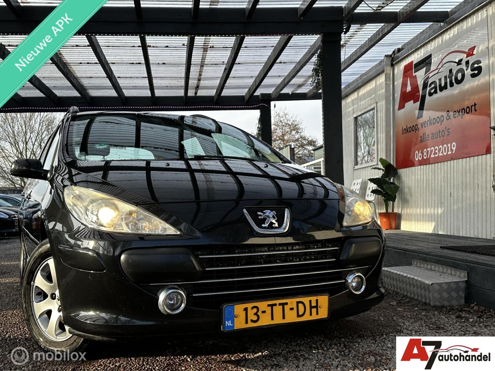 Peugeot 307 Break 1.6-16V XS Nieuwe APK.., Auto's, Gebruikt, 4 cilinders, Zwart, Handgeschakeld