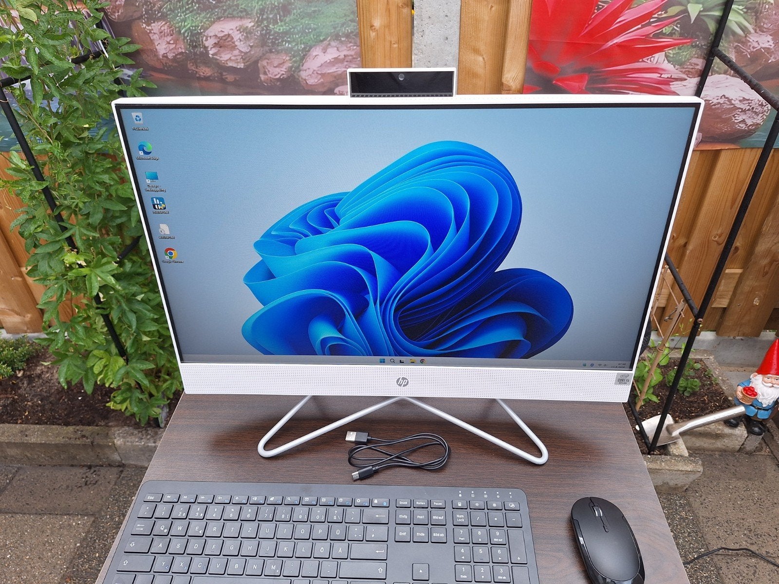 All-in-One - HP-24-DF0007ND, Computers en Software, Ophalen, Zo goed als nieuw