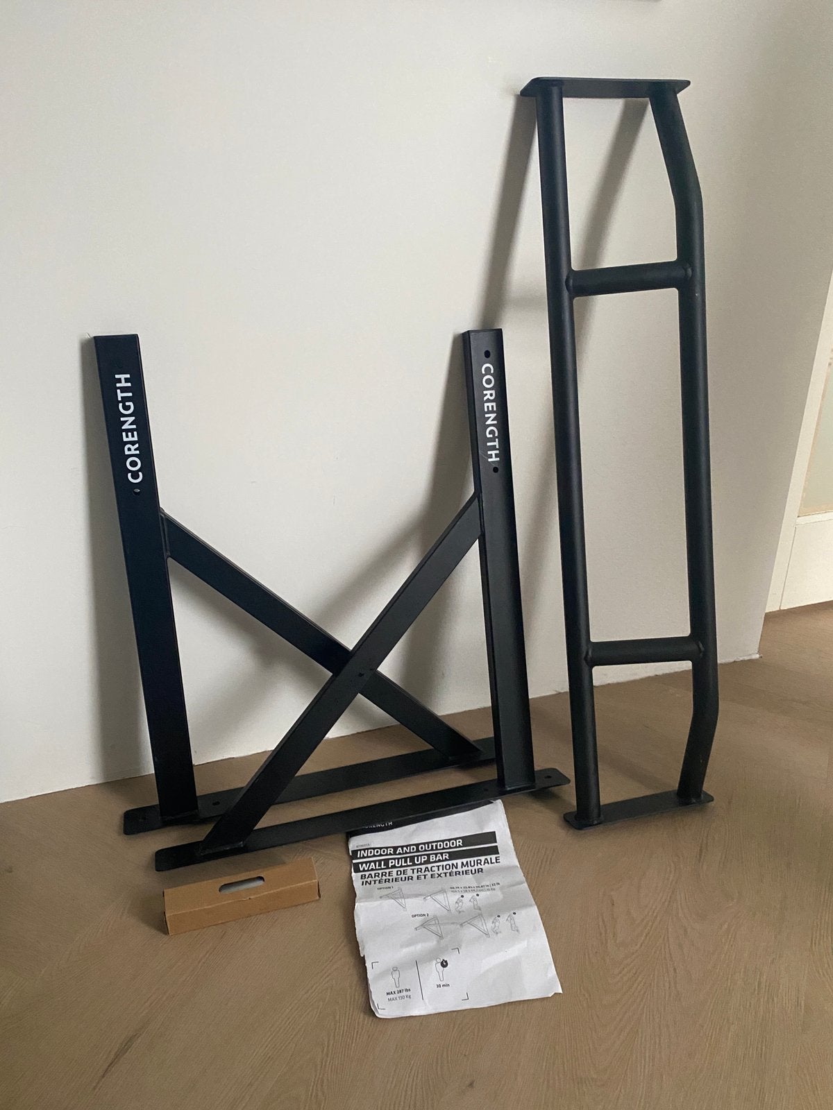CORENGTH Optrekstang voor krachttraining - indoor en outdoor, Ophalen, Krachtstation, Nieuw, Buik