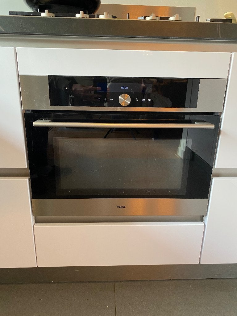 Pelgrim Hetelucht Oven - MAC624RVS, Ophalen, 45 tot 50 cm, Gebruikt, 60 cm of meer