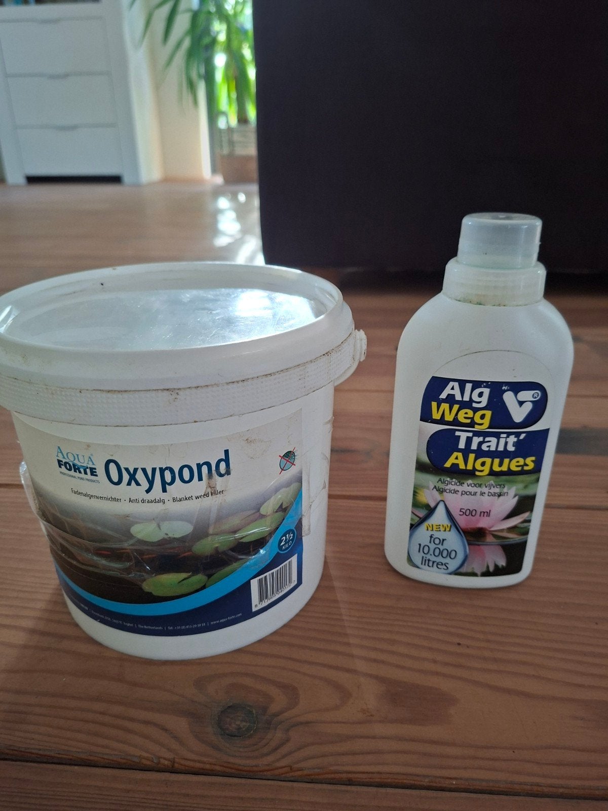 Oxypond en Alg Weg: Vijveronderhoudspakket, Ophalen of Verzenden, Gebruikt