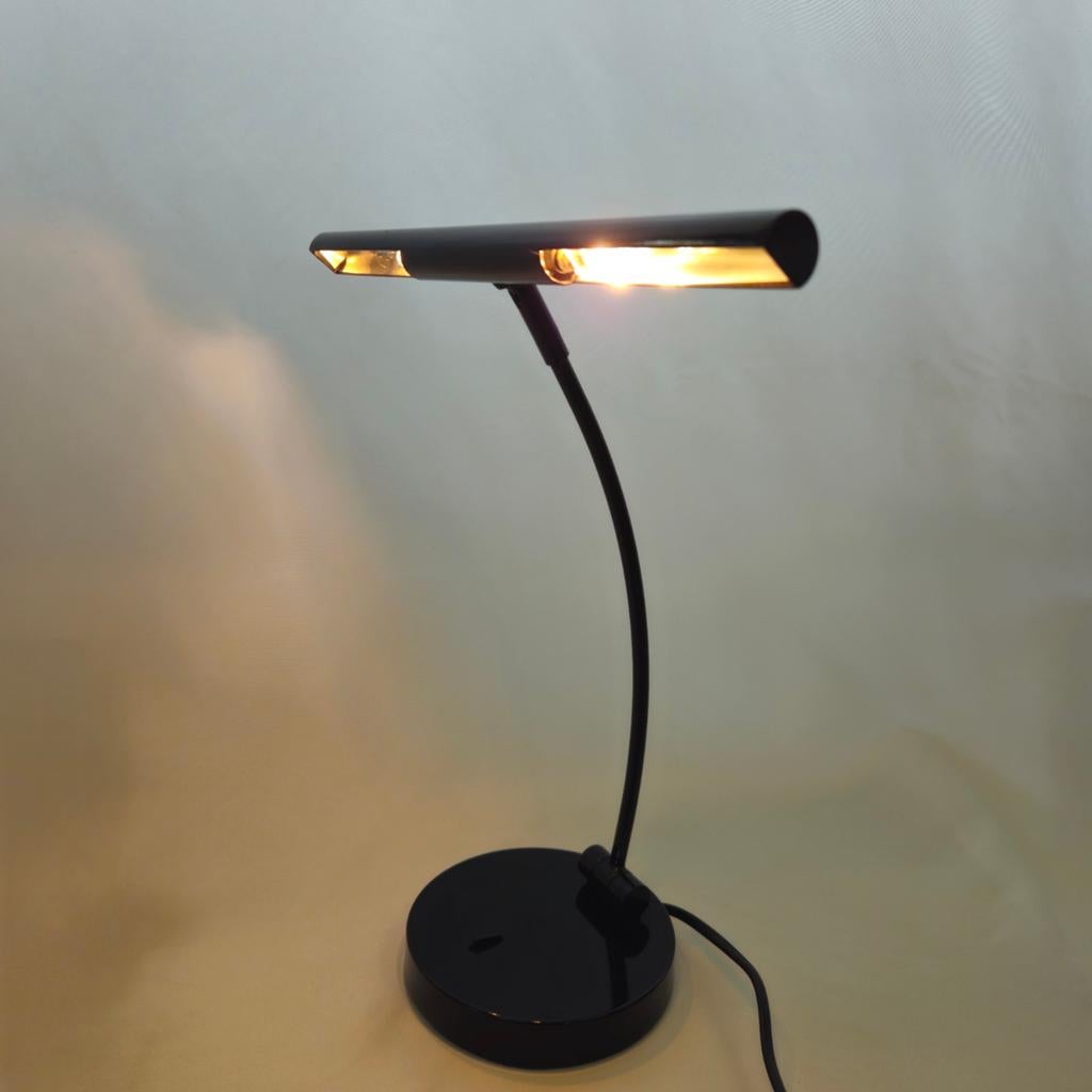 Vintage Design Tafellamp – Industrieel Bauhaus, Huis en Inrichting, Lampen | Tafellampen, Ophalen of Verzenden, Minder dan 50 cm