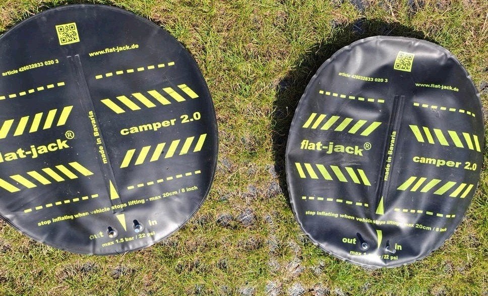 2 Flat-Jack Camper 2.0, Ophalen, Gebruikt