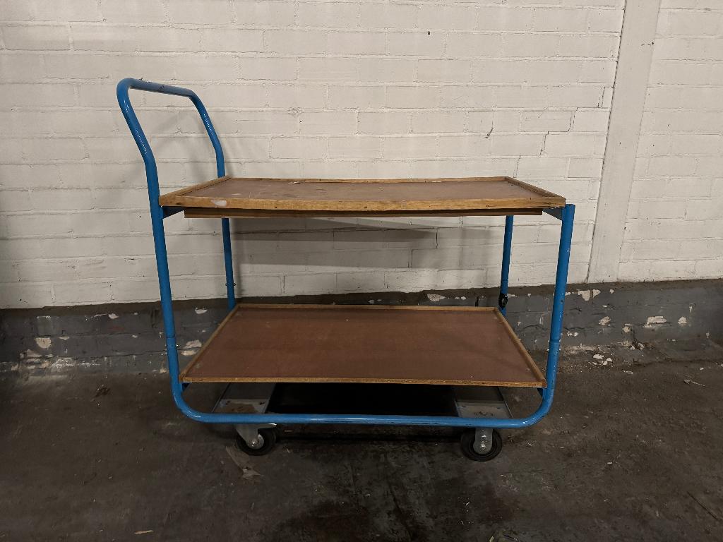 Fetra magazijnwagen 110x60x110cm, 100 liter of meer, Ophalen, Gebruikt, Transportkar