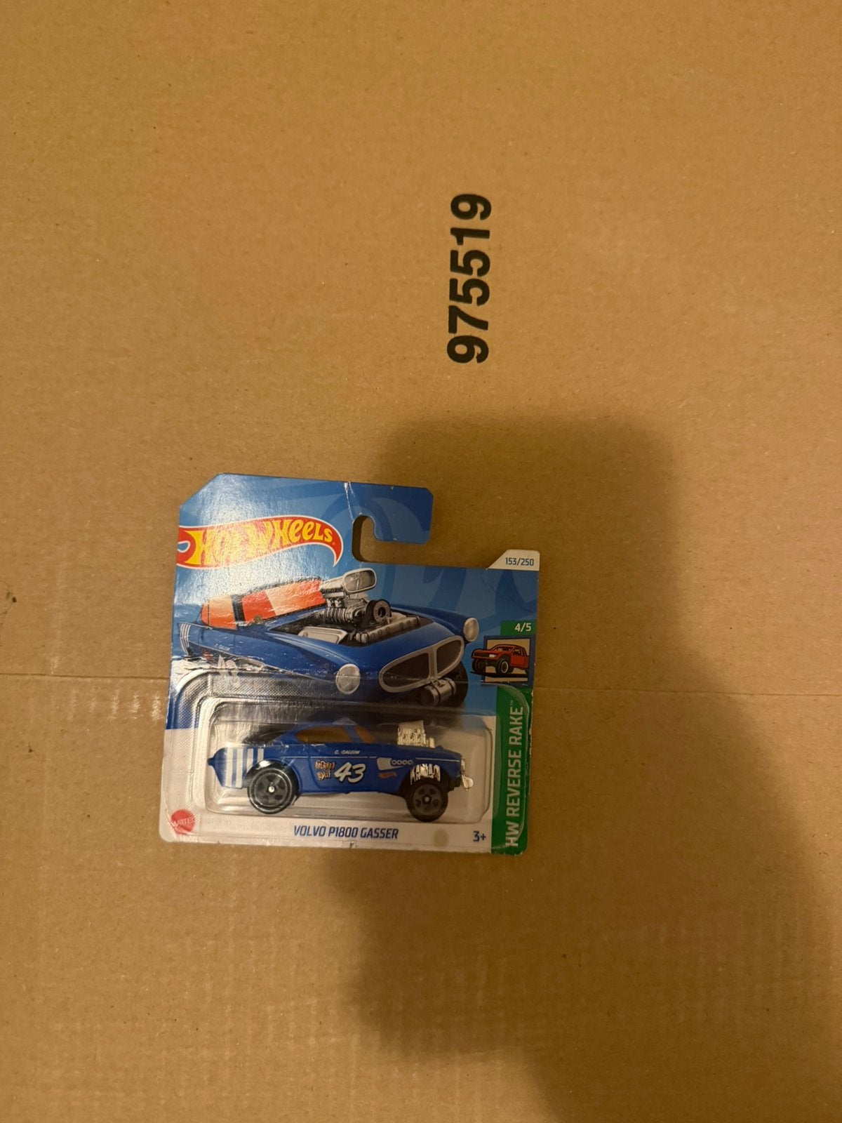 Hot wheels Volvo P1800 gasser 22, Ophalen of Verzenden, Zo goed als nieuw, Auto