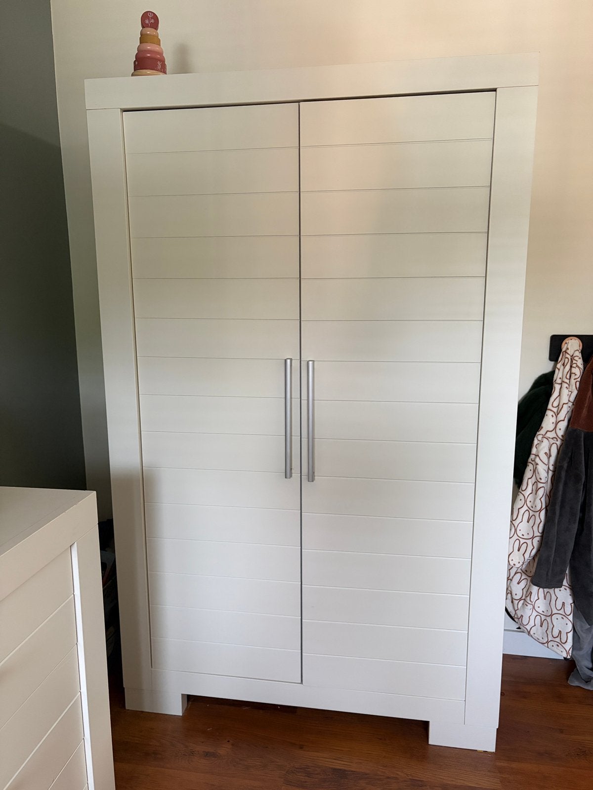 Twf bilbao kledingkast, Ophalen, Met deur(en), Gebruikt, 100 tot 150 cm