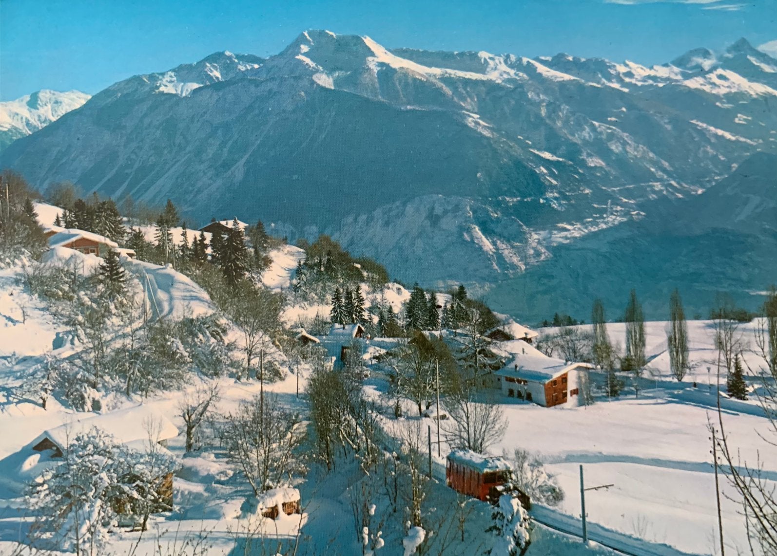 Zwitserland, Bluche., Ophalen of Verzenden, Overig Europa