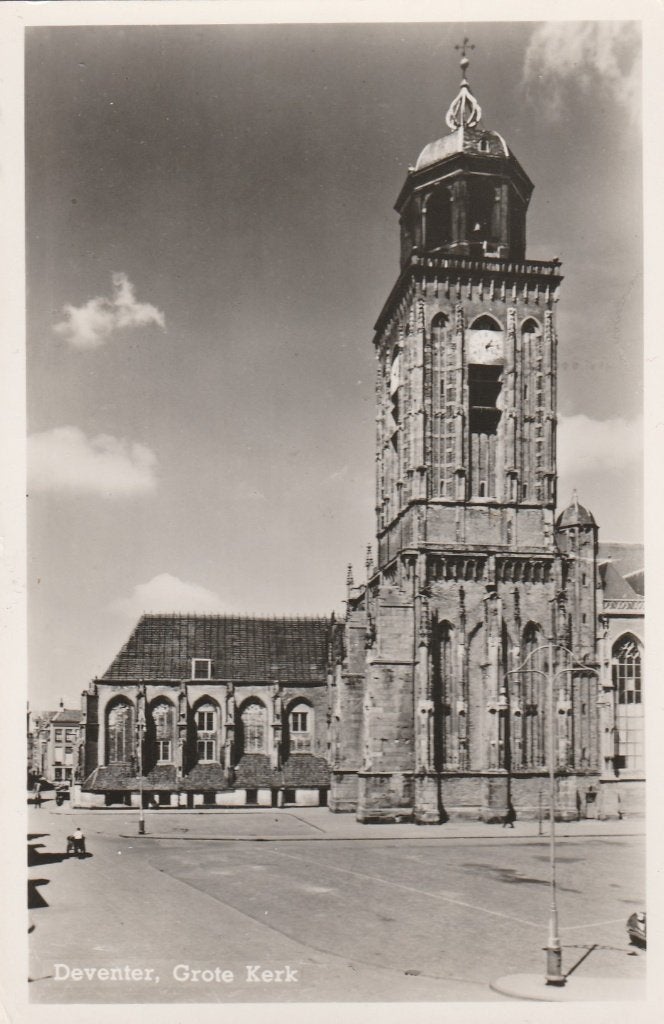 deventer- groote kerk, Ophalen of Verzenden, Voor 1920, Overijssel