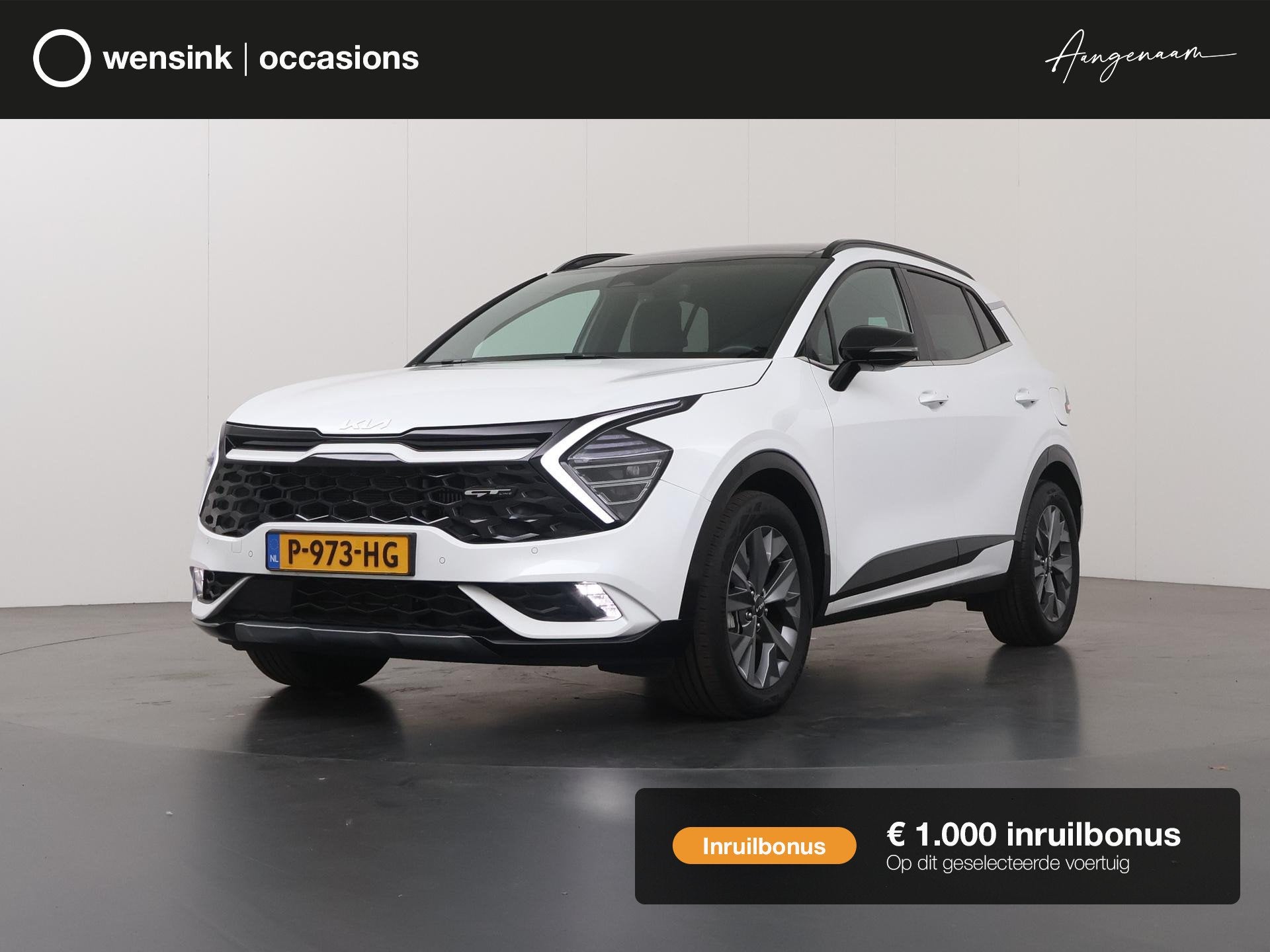 Kia Sportage 1.6 T-GDi Hybrid GT-Line | Panormadak | Stoel/s, Auto's, Kia, Gebruikt, Euro 6, 4 cilinders, 1650 kg